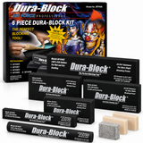Dura-Block AF44A 6 Piece Sanding Block Set Auto Body Paint Prep Wet Dry Sanding