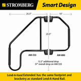 Stromberg Carlson AM-533 Lend-A-Hand RV Extended Assist Hand Rail