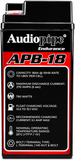 Audiopipe APB-55 12 Volt 55Ah AGM Car Audio Deep Cycle Battery
