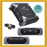 Audiopipe APHT-1000.4D-H2 2500W Max Power Full Range 4-channel Car Amplifier NEW