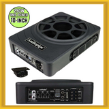Audiopipe APLP-1030 10" Low Profile 250W RMS Power Amplified Car Subwoofer New