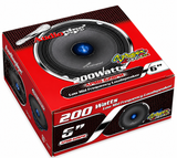 Audiopipe APMB-628PM 6" Midrange Speaker 100W RMS 200W Max 4 Ohm