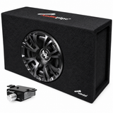Audiopipe APMINIB800A 8" Powered Subwoofer Enclosure 400W RMS 4 Ohm