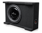 Audiopipe APSB10BDF 10" Sealed Downfire Loaded Car Subwoofer Enclosure 400W