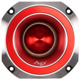 Audiopipe 2” 300W RMS Aluminum Titanium Super Bullet Car Tweeter in Candy Red