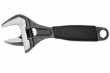 Bahco BAH9031RUS Ergo Big-Mouth Adjustable Wrench 8" Rubber Grip Black