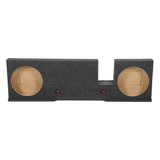 QPower Dual 12" Sealed Empty Woofer Enclosure for Ford F-150 Super Crew ’04-’08