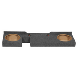 QPower Dual 12" Sealed Empty Woofer Enclosure for Ford F-150 Super Crew ’04-’08