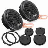 Orion Cobalt 1 Inch Silk Dome Tweeter Speakers Car Audio 160W Max 40W RMS Pair