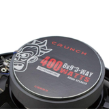 Crunch CS-Series 6x9-inch 75W RMS Power 3-Way Full Range Car Speakers (PAIR) NEW