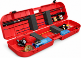 MTM IFB-1-30 Red Ice Fishing Rod Box Storage Case Made in USA