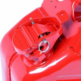WAVIAN RED 10 LITER ORIGINAL NATO JERRY STEEL GAS CAN - 4 PACK