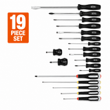Williams 19Pc Premium Screwdriver Set Phillips Slotted Electrician