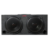 XXX Audio KIC120 Dual 12-inch 500W Max Power Subwoofer Car Enclosure (NEW)