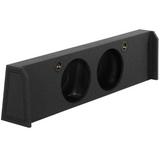 QPower QBFORD102009DF Dual 10" Sub Car Enclosure for 09-19 Ford F150 Super Crew
