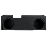 Qpower Dual 10" Vented Empty Subwoofer Box for 2019-22 Chevy GMC Crew/Double Cab