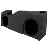 Qpower Dual 10" Vented Empty Subwoofer Box for 2019-22 Chevy GMC Crew/Double Cab
