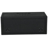 Q Power QBOMB Dual 10" Horn Ported Vented Enclosure Subwoofer Box | QBOMB10HP