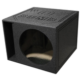 QPower “QBOMB” Single 15-inch ‘Horn-Ported’ Empty Car Woofer Enclosure (NEW)