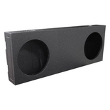 QPower Dual 12" Sealed Empty Woofer Enclosure for ’22-’23 Toyota Tundra Crew Max
