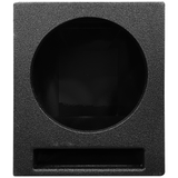 QPower “QBOMB” Single 12" Universal Center Console Vented Empty Woofer Enclosure