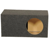 Q POWER SINGLE 15" EXTRA LARGE PORTED HIGH SPL VENTED SUB BOX WOOFER ENCLOSURE