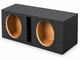 Q Power QHD212V Dual 12" Vented Subwoofer Box Enclosure MDF Carpeted