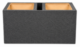 Q Power QHD215VSQ Dual 15" Vented Speaker Box for Kicker L7 Square Subwoofers