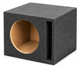 QPower QSBASS10 Single 10" Ported Vented Enclosure Car Audio Subwoofer Box