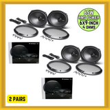2x Rockford Fosgate R169X2 Prime 6x9" 65W RMS 2-Way Full-Range Car Speaker, PAIR