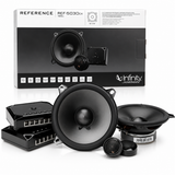 4x Infinity Reference REF-5030CX 5.25" Component Car Speakers w/ Crossovers
