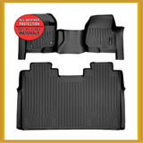 SMARTLINER Custom Fit 2 Row Floor Liner Set Compatible with 2017-2025 Ford F-250