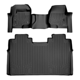 SMARTLINER Custom Fit 2 Row Floor Liner Set Compatible with 2017-2025 Ford F-250