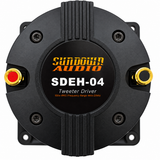 Sundown Audio SDEH-04 4" Horn Driver 100W RMS 4 Ohm Titanium
