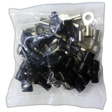 Sundown Audio Ring Terminal 4AWG Black (20 Pack)