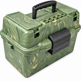 MTM SF100D-09 100-Round Deluxe Shotshell Case Camo Water Resistant