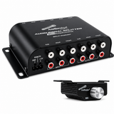 Audiopipe SPLIT-3113RMT RCA Signal Splitter 1 Female to 2 Male Adapter
