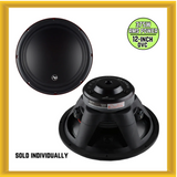 Audiopipe TS-CVR12 12" 375W RMS Power Dual Voice Coils 4 Ohm Car Subwoofer (NEW)