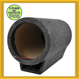 Nippon America 10″ Cylinder/Tube 5/8" MDF Construction Subwoofer Car Enclosure