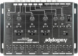 Audiopipe XV-6-V15 6 Way Active Crossover w/ Remote Bass Knob Bass Boost