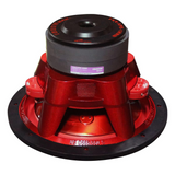 Audiopipe 12 Inch Woofer “Eye Candy Red” Aluminum Cone 800W RMS 1600W Max Dual 4 Ohm Voice Coils