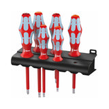 Wera Insulated 3165 i/6 Stainless Screwdriver Tool Set with Rack | 05022745001