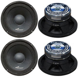 Audiopipe APMB-8-D 8” Low Mid Frequency Loudspeaker - 4 PACK