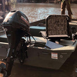 MILLENNIUM MARINE B-100 BTL FISHING BOAT SEAT - MOSSY OAK BOTTOMLAND