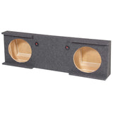 QPower Dual 12" Underseat Downfire Subwoofer Box for ’07-’13 GMC Chevy Crew Cab
