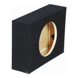 QPOWER SINGLE 12″ SHALLOW MOUNT SEALED EMPTY WOOFER ENCLOSURE SUB BOX