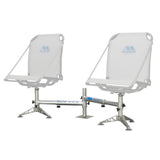 Millennium Marine Side Kick Fishing Boat Double Seat Pedestals | D200