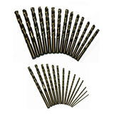 Drill America 29 Piece 1/16 - 1/2″ Cobalt Jobber Drill Bit Set