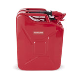 WAVIAN 5 GALLON 20 LITER FUEL CAN, AUTHENTIC JERRY CAN w/ LEAKPROOF SPOUT - RED