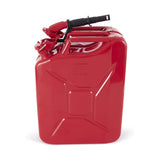 WAVIAN 5 GALLON 20 LITER FUEL CAN, AUTHENTIC JERRY CAN w/ LEAKPROOF SPOUT - RED